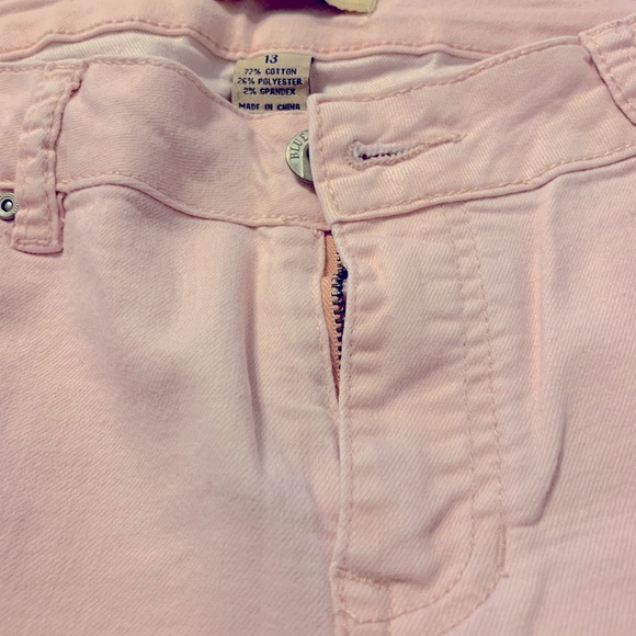 Pink jeans skinny size 13 - Picture 2 of 3